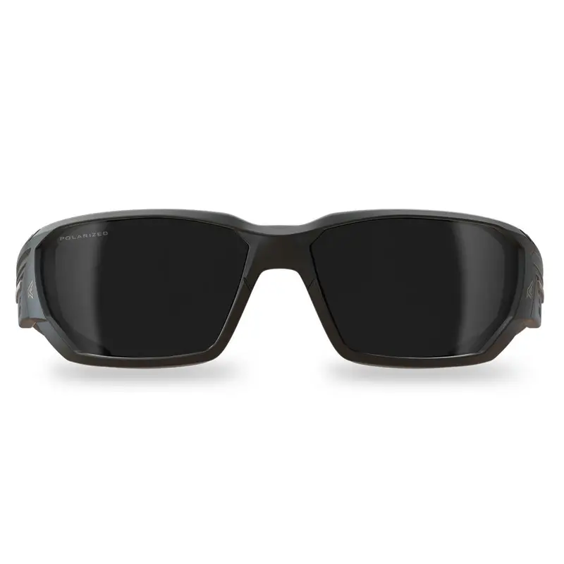 Edge Eyewear Dawson Txd416 Safety Glasses: Black Frame, Polarized Smoke Lens 1