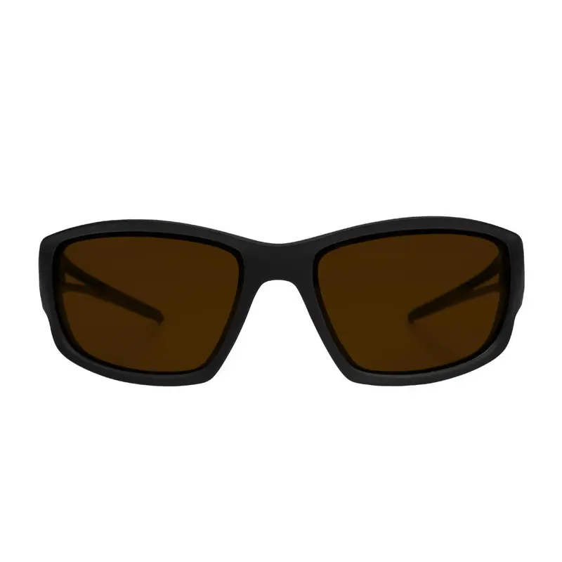 Edge Eyewear Kazbek Tsk215 Safety Glasses: Black Frame, Polarized Copper Driving Lens 1