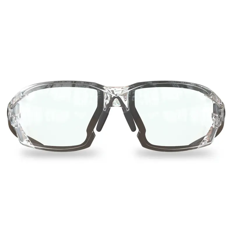 Edge Eyewear Nevosa Xv411Afg Safety Glasses: Black Frame, Gasket Seal, Anti-Fog Clear Lens 1