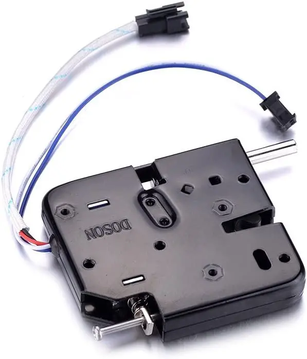 Electronic Cabinet Lock With Status Feedback Circuit 1