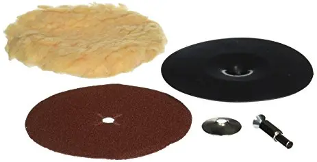 Enkay 5-Inch Complete Polishing Kit: Bonnet, Backing Pad & Sanding Disc 1