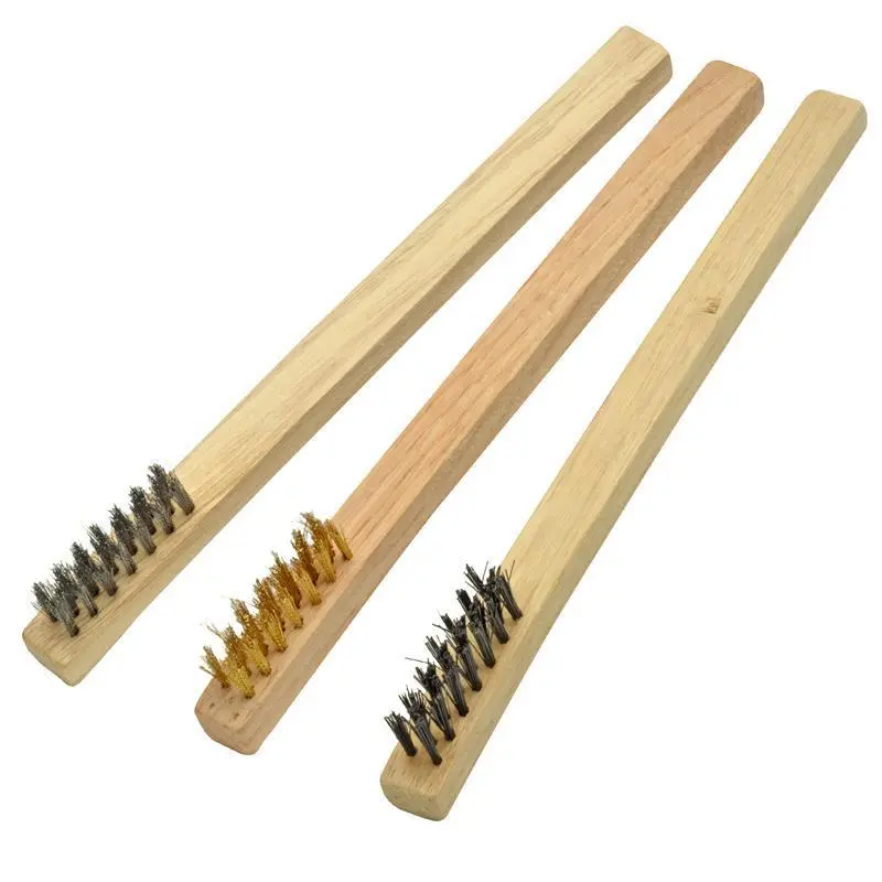 Enkay Mini Brass Wire Brush – Compact Detailing Tool, Model 1660 1