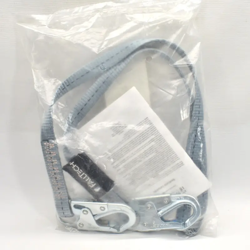 Falltech 6-Foot Single-Leg Restraint Lanyard With Dual Snap Hooks – Model 8206 1