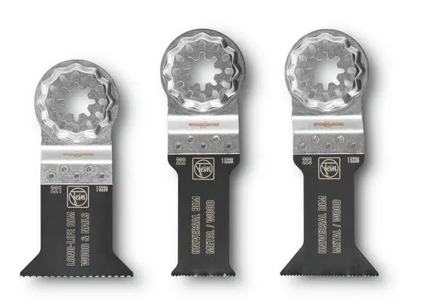 Fein E-Cut Starlock Combo Blade Pack For Wood And Metal Applications 1