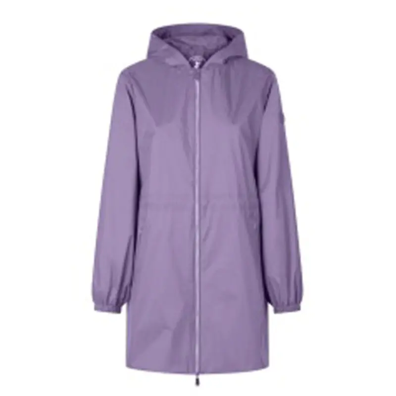 Fleur Women’S Lightweight Rain Jacket – Wisteria Violet 1