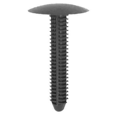 Ford Medium Graphite Trim & Garnish Fastener – Low-Profile Design, #19845 1