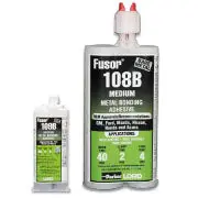 Fusor 108B Medium-Cure Metal Bonding Adhesive – 7.6 Oz Cartridge, 40-Minute Working Time 1