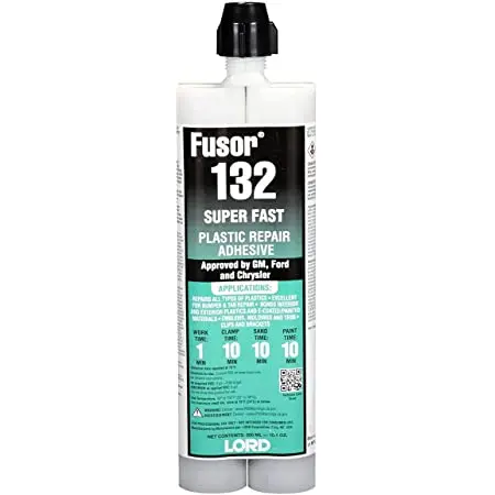 Fusor Super-Fast Plastic Repair Adhesive – 1-Minute Cure, Sandable In 10 Minutes 1