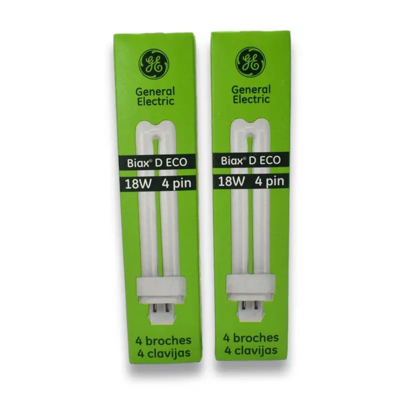 Ge F18Dbx/835/Eco4P Energy-Saving Cfl Lamp – 18W, 4-Pin, 2-Pack 1