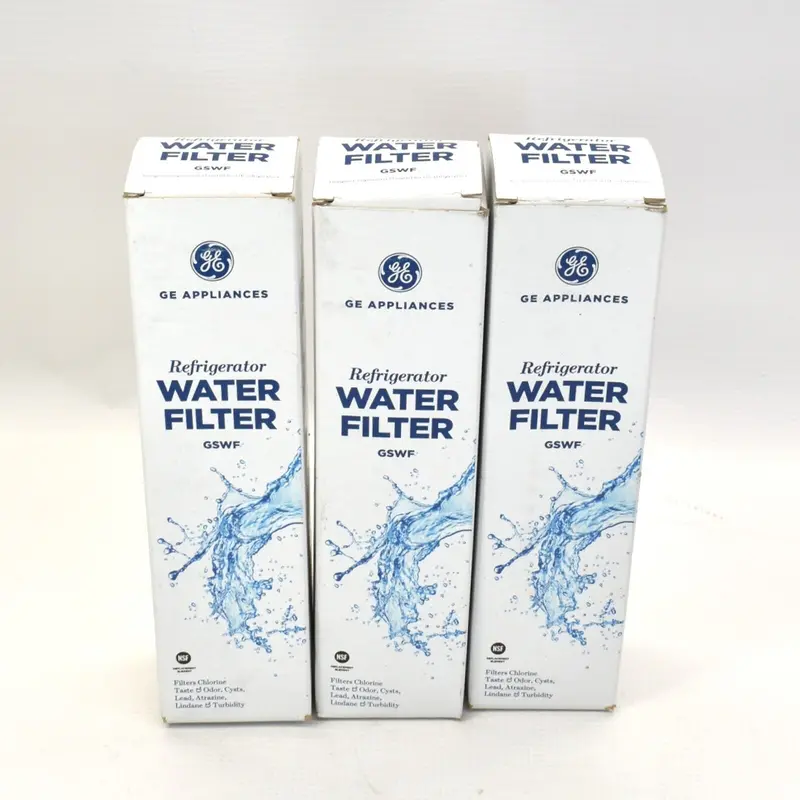 Ge Gswf Refrigerator Water And Ice Maker Filter – 3-Pack Universal Fit 1