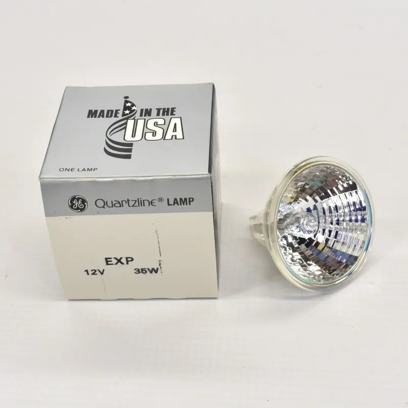 Ge Quartzline Low-Voltage Lamp Bulb – 35W, 12V Exp Series 1