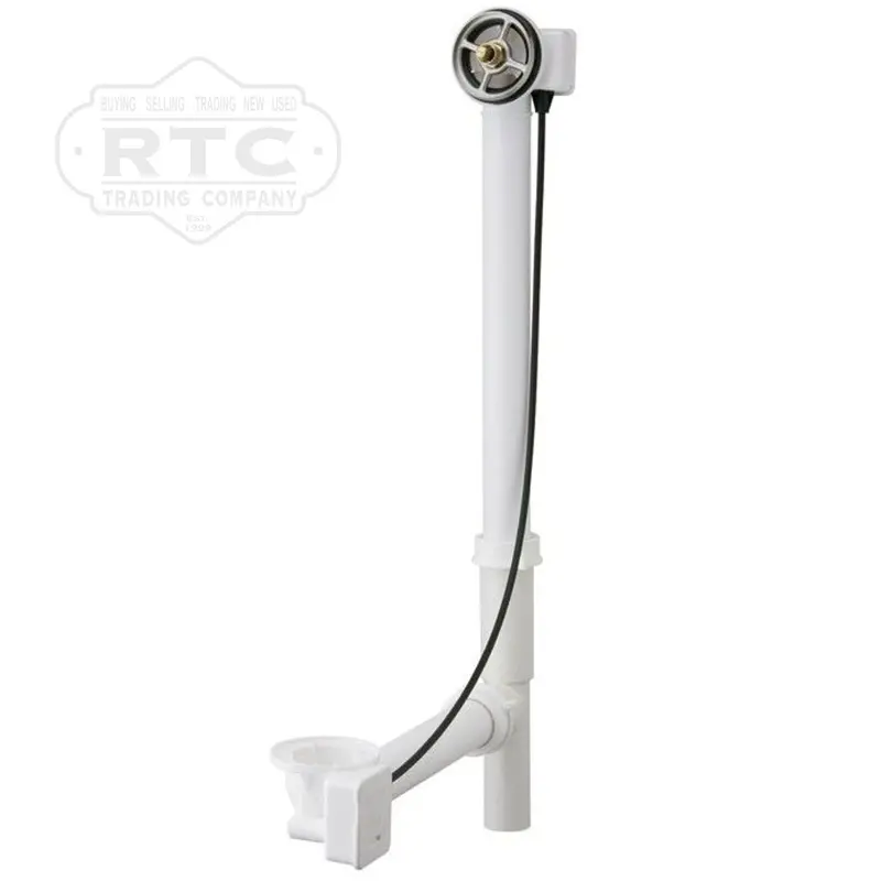 Geberit Turncantrol Tub Spout – Adjustable 17–24 Inch Reach, 27-Inch Center, 1.5-Inch Tubular (151.504.00.1) 1