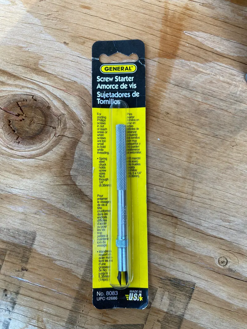 General Tools 8083 Screw Starter Tool 1