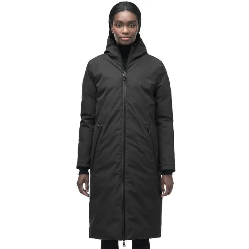 Gibson Women'S Reversible Oversized Black Puffer Jacket 1