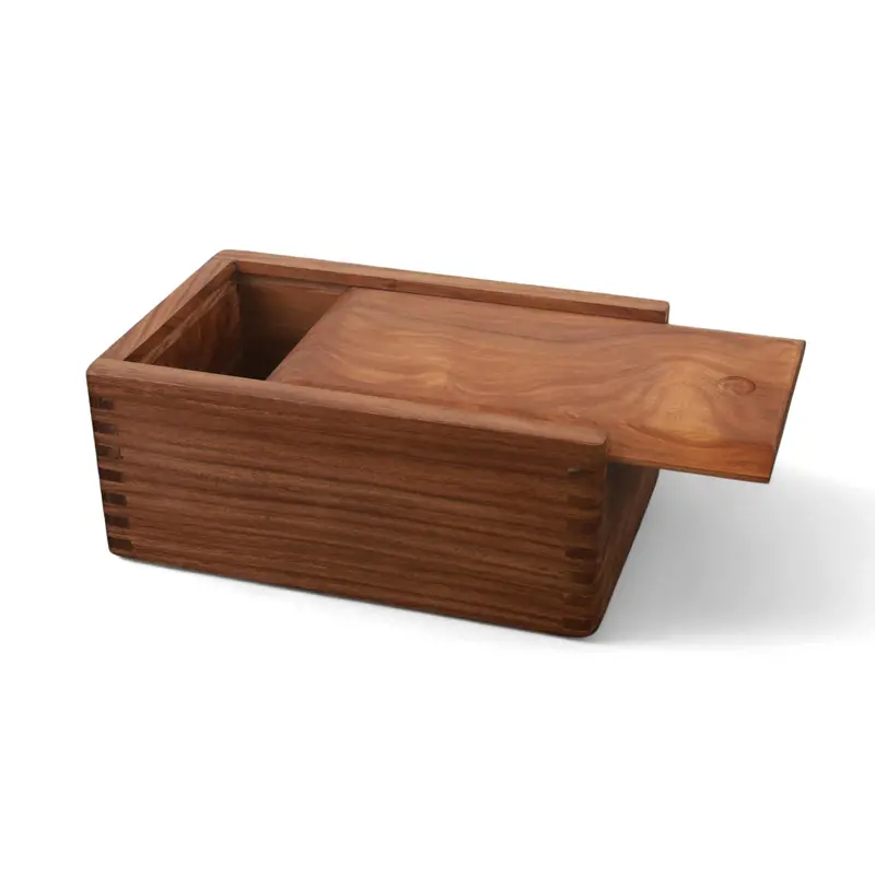 Golden Rosewood Storage Box – Designed For 3–4 Inch Chess Pieces – Warehouse Clearance – Europe Only 1