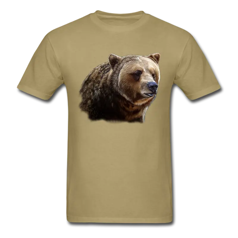 Grizzly Bear Majesty Wildlife T-Shirt 1