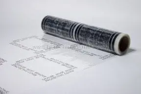 Hi-Tech Carpet Mask Adhesive Film – 24" X 200' Roll For Floor Protection (Model Cm200Pr-24-3) 1