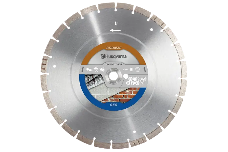 Husqvarna Tacti-Cut S50 Plus Diamond Cutting Blade – 14" Diameter 1