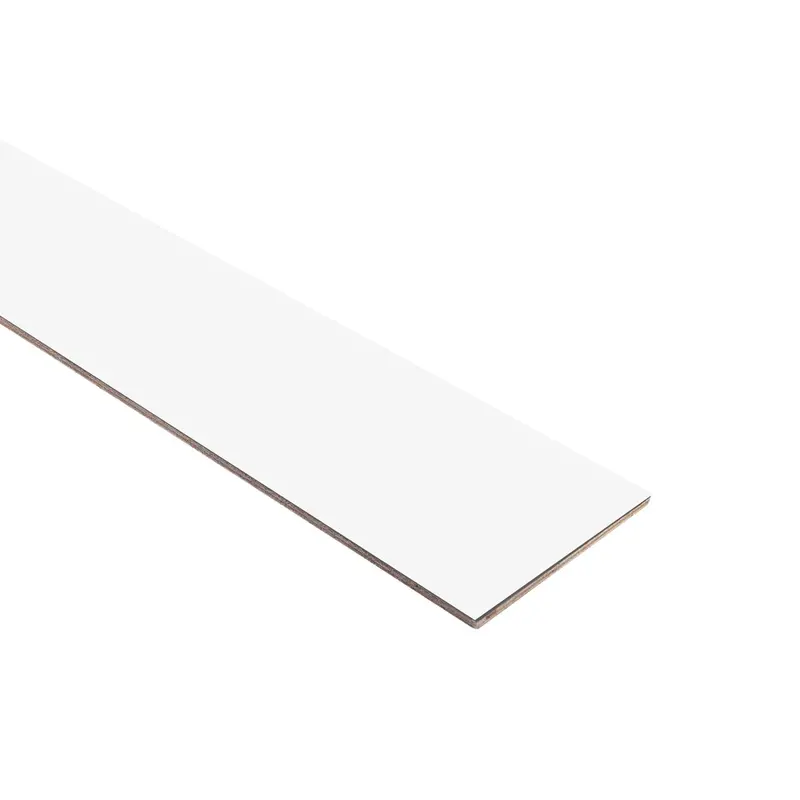 Ice White Shaker Toe Kick Skin Molding – 1/4" X 93" (1-1/4" Overlay, Cws/Cwb) 1