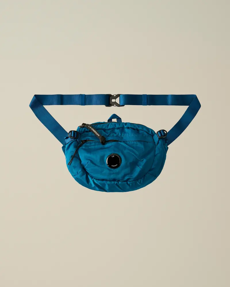 Ink Blue Nylon B Crossbody Bag 1