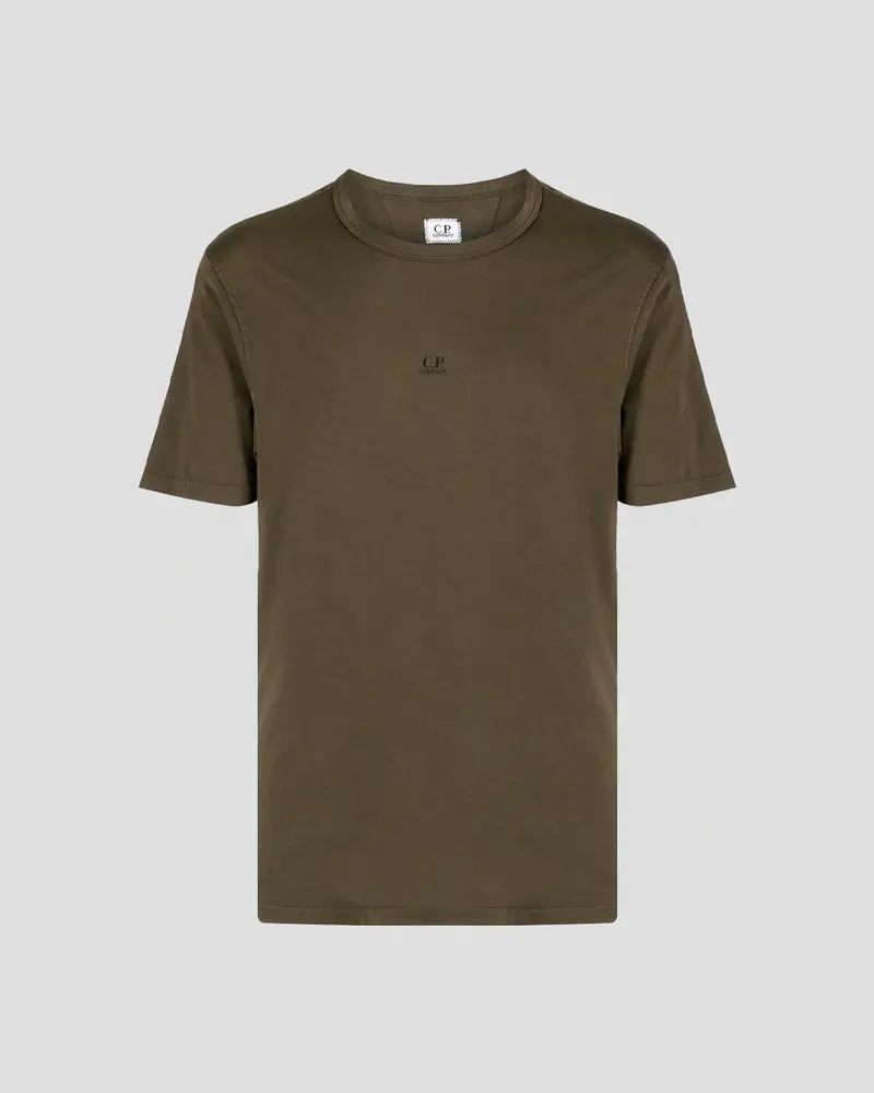 Ivy Green Garment-Dyed 24/1 Jersey Loose-Fit T-Shirt 1