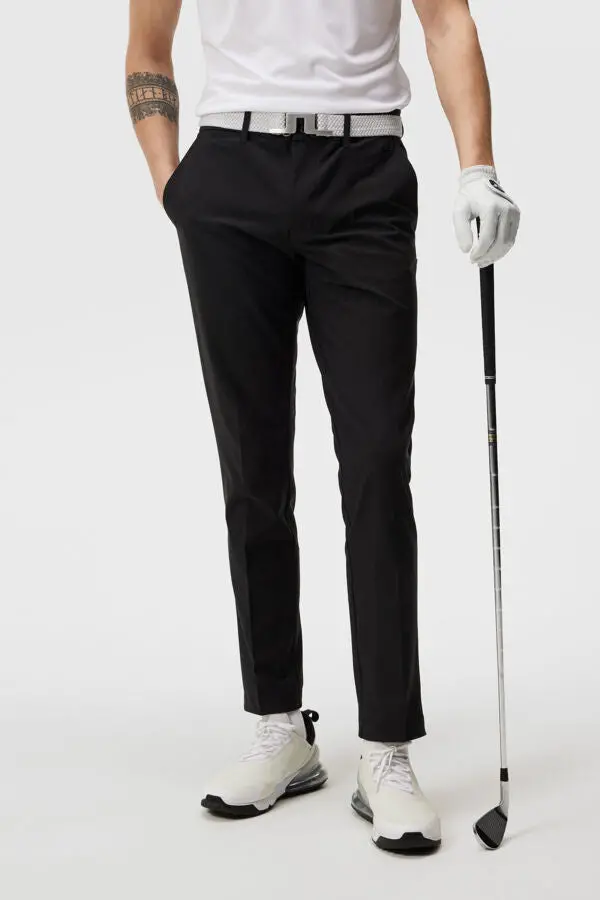 J.Lindeberg Elliott Tailored Golf Pants – Black 1