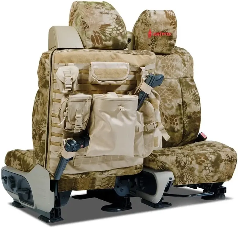 Jeep Tactical Seat Covers – Dual-Layer Neosupreme With 6 Storage Pouches 1