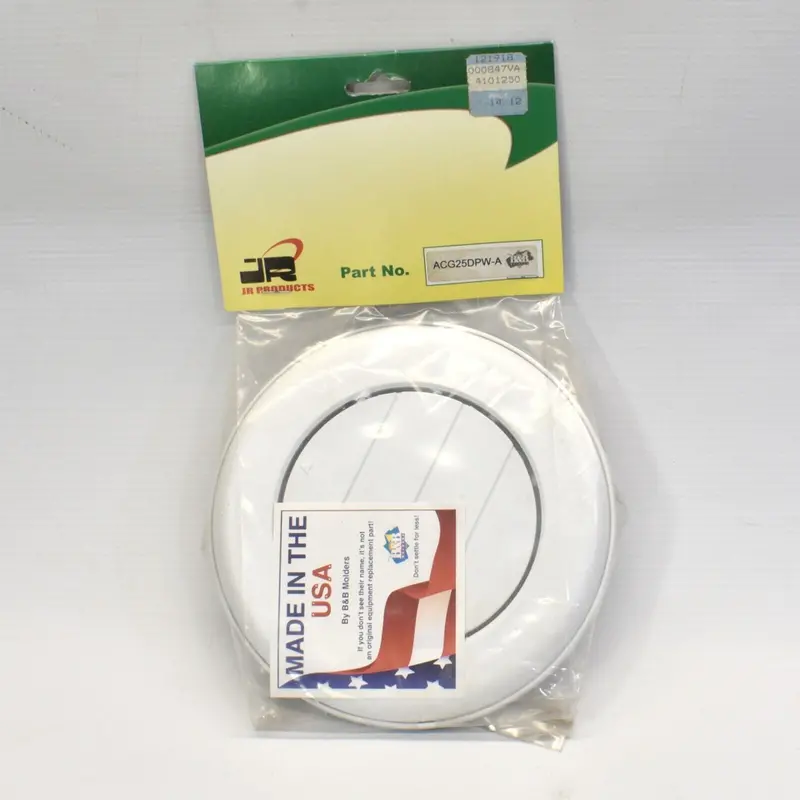 Jr Products Cg150Dpw-A Snap-On Rv Ceiling Vent – Polar White, 1.5" Collar 1
