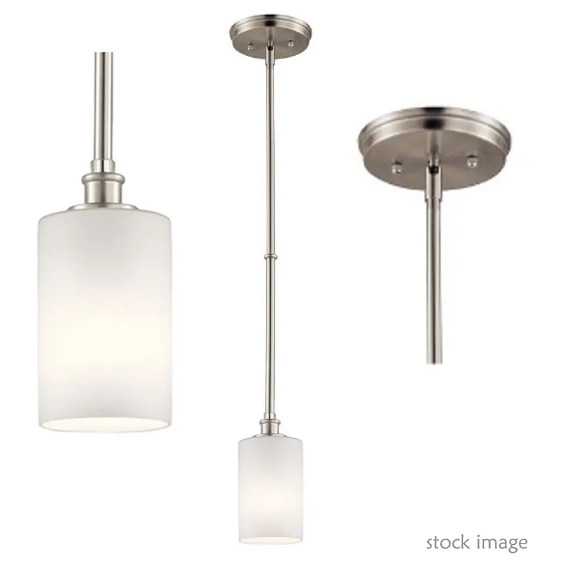 Kichler Nil 43927 Pendant Light – Brushed Nickel Finish, 10W Led, 3000K Warm White 1