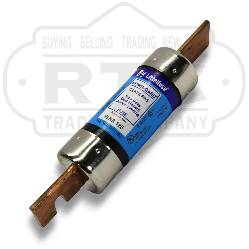 Littlefuse Flnr-125 Powr-Gard Rk5 Time-Delay Fuse – Class Rk5, Dual-Element 1