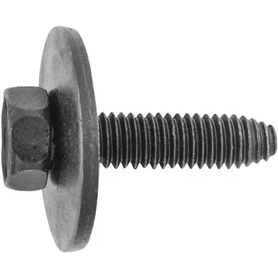 M6-1.0 × 25Mm Hex Flange Sems – Phosphate Finish (24Mm Od) #12066 1