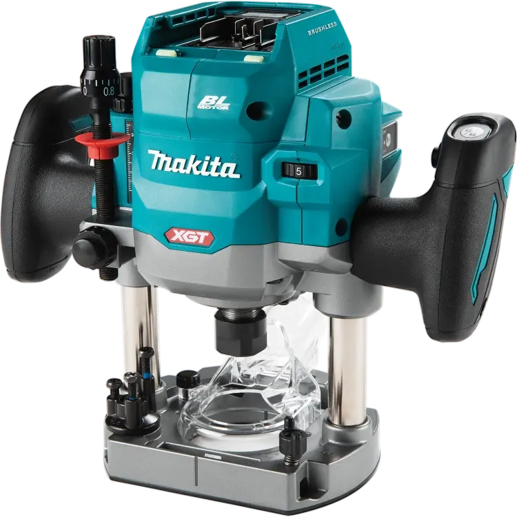 Makita Gpr01Z 40V Xgt 2-1/4 Hp Plunge Router – Brushless, Bare Tool 1