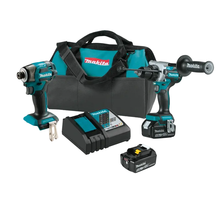 Makita Xt297T 18V Lxt Brushless 2-Piece Combo Kit With Xph14Z And Xdt20Z – Includes Bag 1