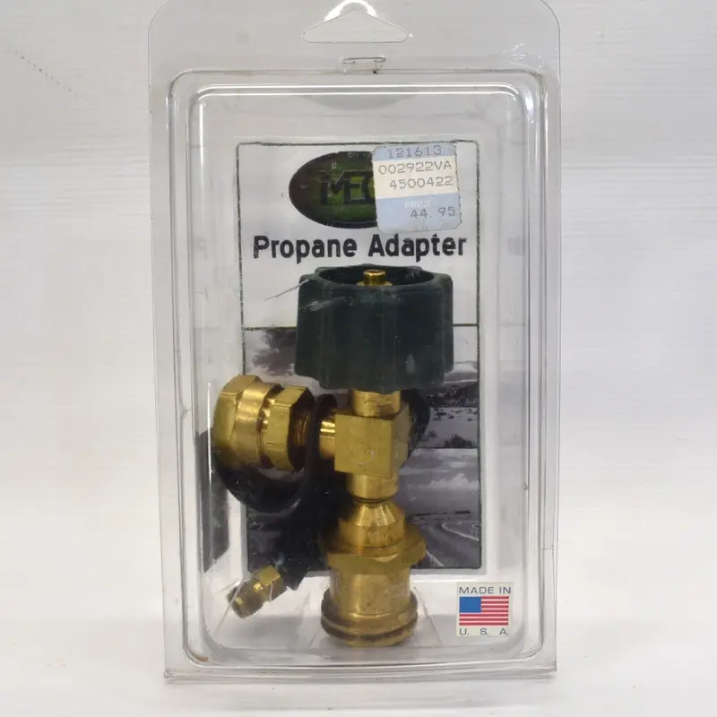 Mec Me422P Propane Adapter Tee – Rv Dual-Outlet Propane Manifold Fitting 1