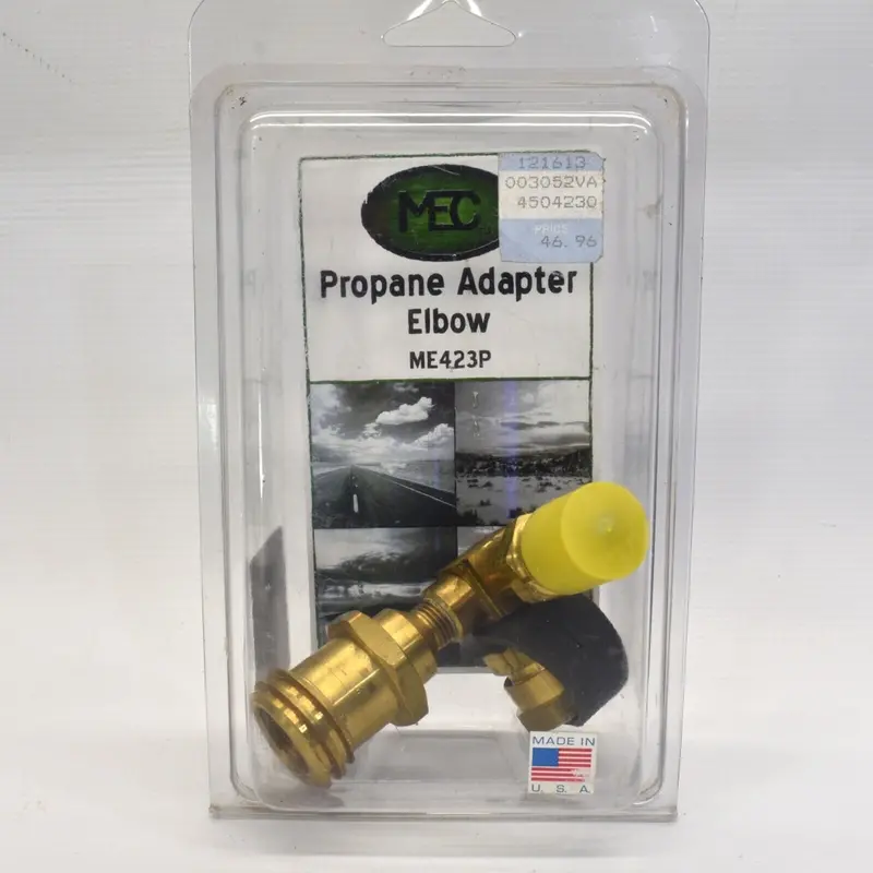 Mec Me423P Propane Adapter Tee – Rv Propane Distribution Fitting With Dual Outlets 1
