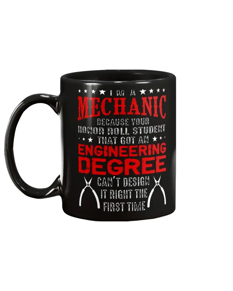 Mechanic-Themed Novelty Coffee Mug – 15Oz Oversized 1