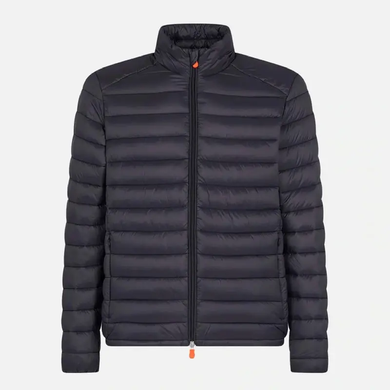 Men'S Alexander Stand-Collar Jacket – Matte Black 1
