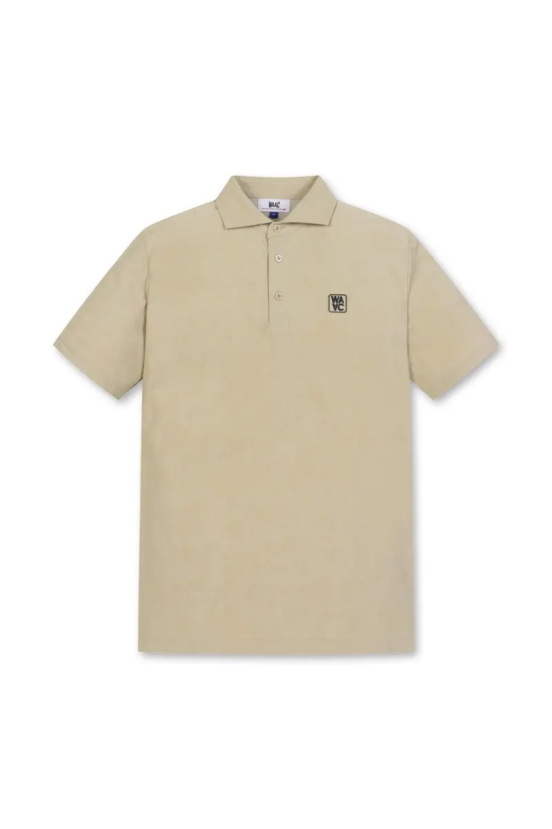Men'S Athletic Mist Stretch Polo – Earthy Brown 1