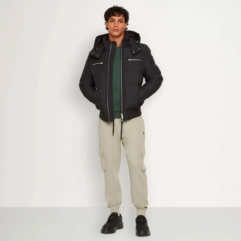 Men’S Cloud Lightweight Bomber – Black 1
