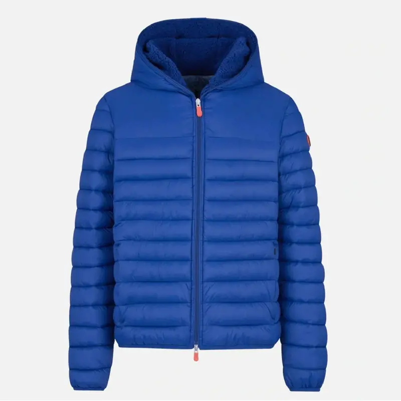 Men'S Nathan Hooded Jacket With Faux Fur Lining – Eclipse Blue 1
