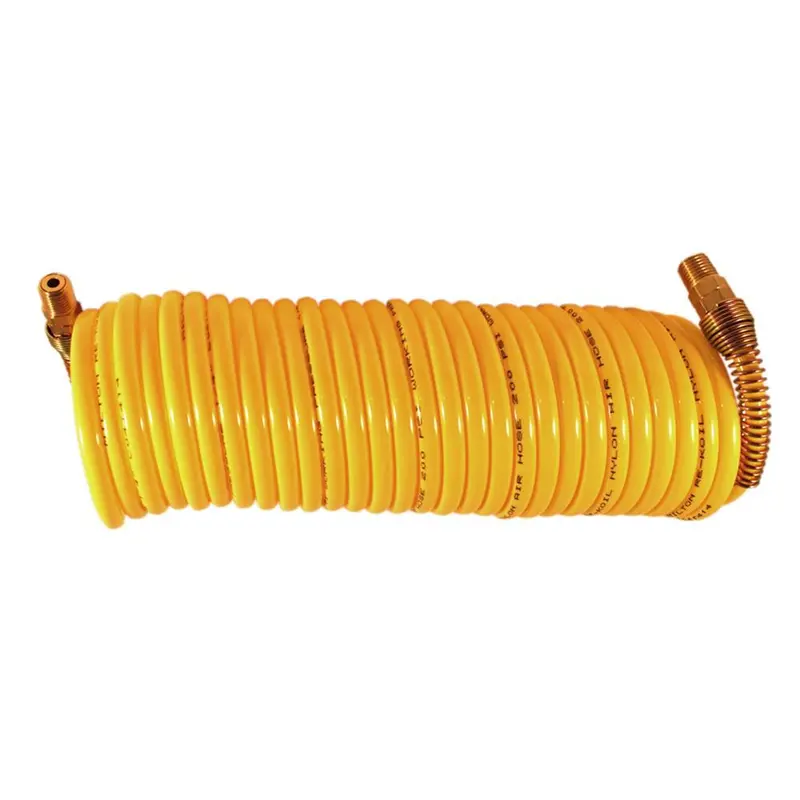 Milton 12-Foot Recoil Air Hose With 1/4" Mnpt Fitting – Model 1667 1