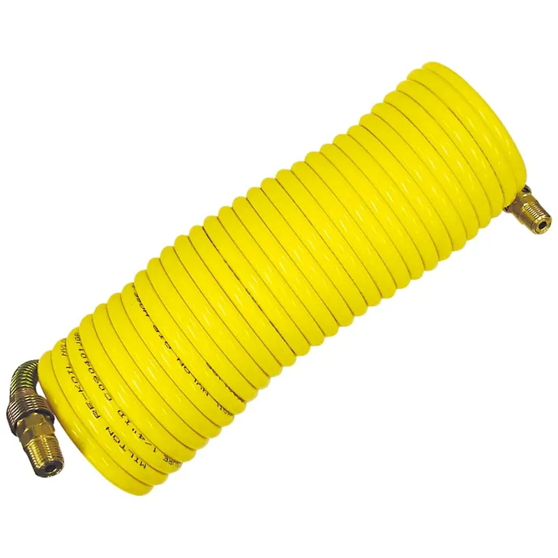 Milton 25-Foot Recoil Air Hose With 1/4" Mnpt Fitting – Model 1669 1