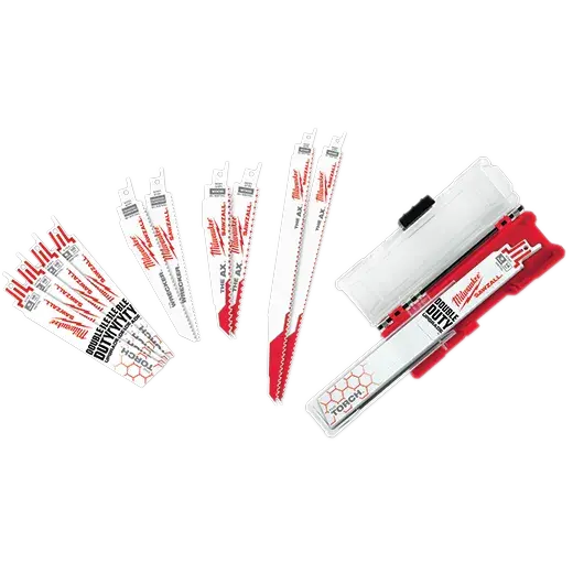 Milwaukee 49-22-1129 Sawzall Demolition Reciprocating Blade Set (12-Piece) 1