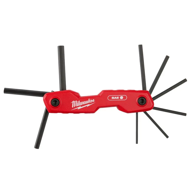 Milwaukee Folding Hex Key Set – 9-Piece, Sae Only 1