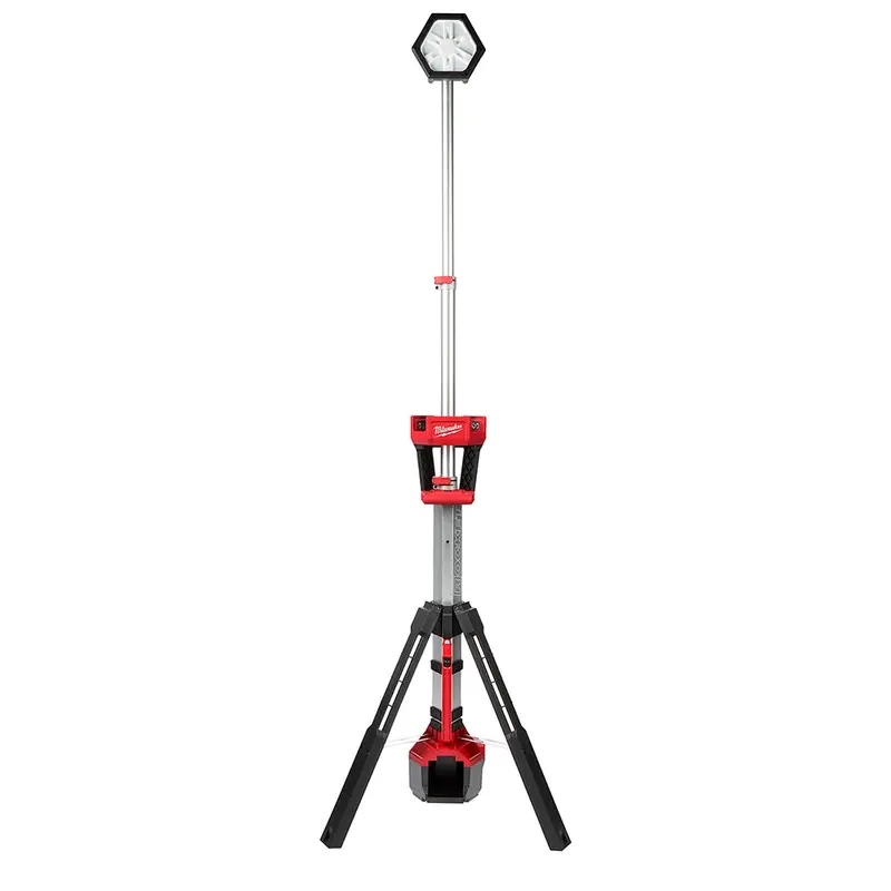 Milwaukee M18 Rocket Dual-Power Tower Light – Adjustable Height, High-Lumen Job Site Lamp (Model 2131-20) 1