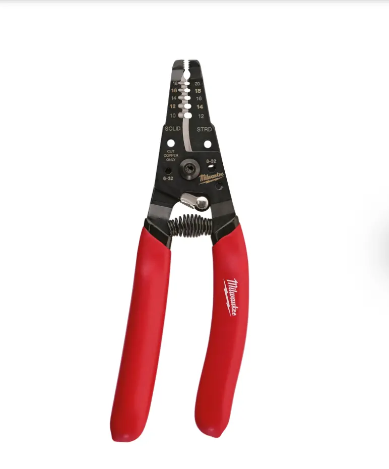 Milwaukee Wire Stripper And Cutter – Dual-Use Tool For Solid & Stranded Conductors 1