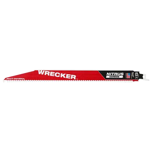 Milwaukee Wrecker Sawzall Blade – 12-Inch Nitrus Carbide Reciprocating Saw Blade 1