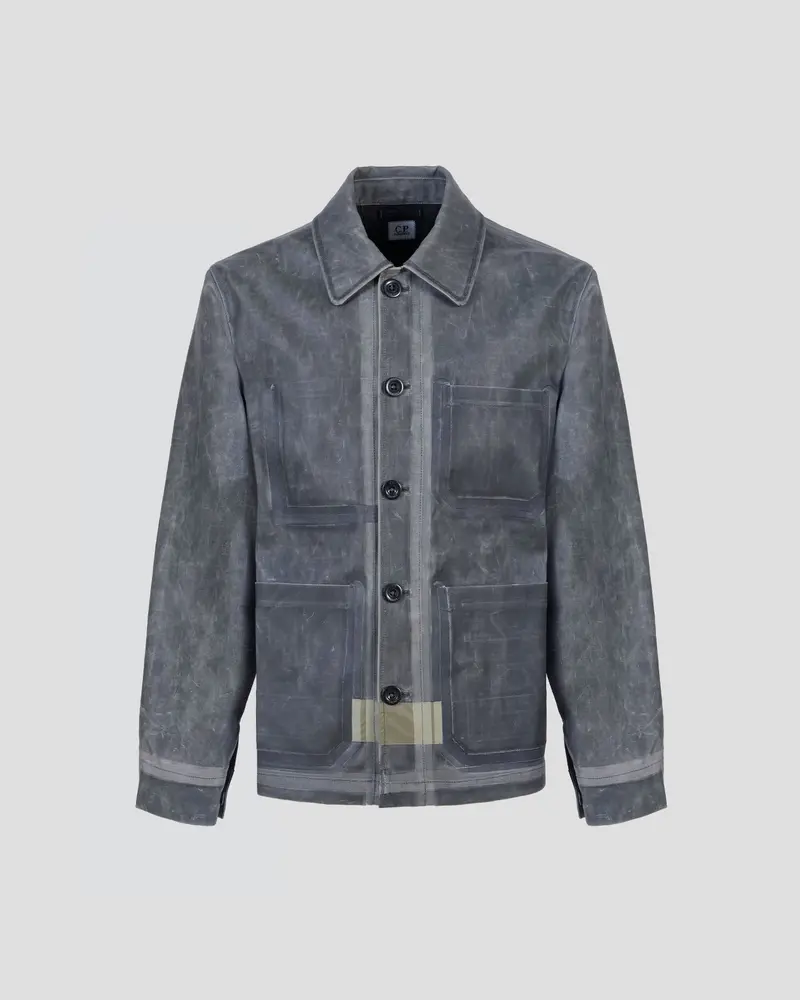 Minimalist Black Toob Overshirt Jacket 1