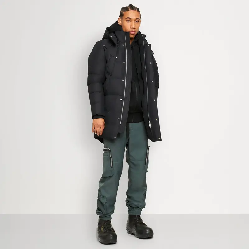 Moose Knuckles Cloud Parka For Men In Black 1