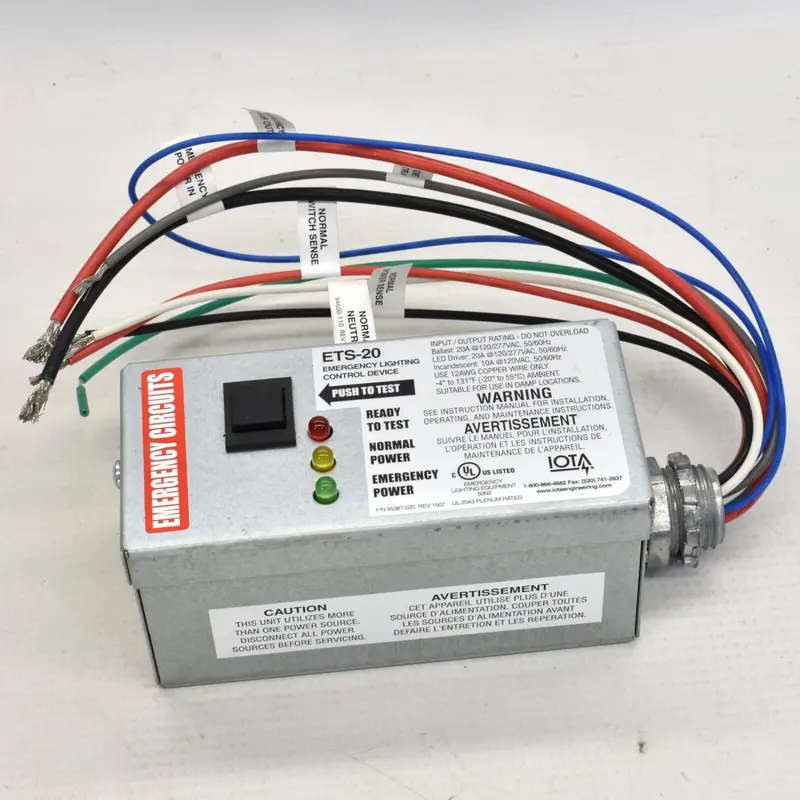 Mule Mf40 Ets-20 Emergency Lighting Control System – Iota Brand, Factory New 1